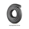 thumbnail image 3 of Child Safety Edge Bumper Strip for Student Safety Home Kids Proofing Black Soft Foam Self-Adhesive Protector for Desk Corner Countertop Fireplace Gift, 3 of 8