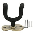 thumbnail image 1 of Support Mural pour Guitare, Support de Protection en Éponge pour le Cou avec Accessoires de Montage Couleur Bronze, 1 of 14