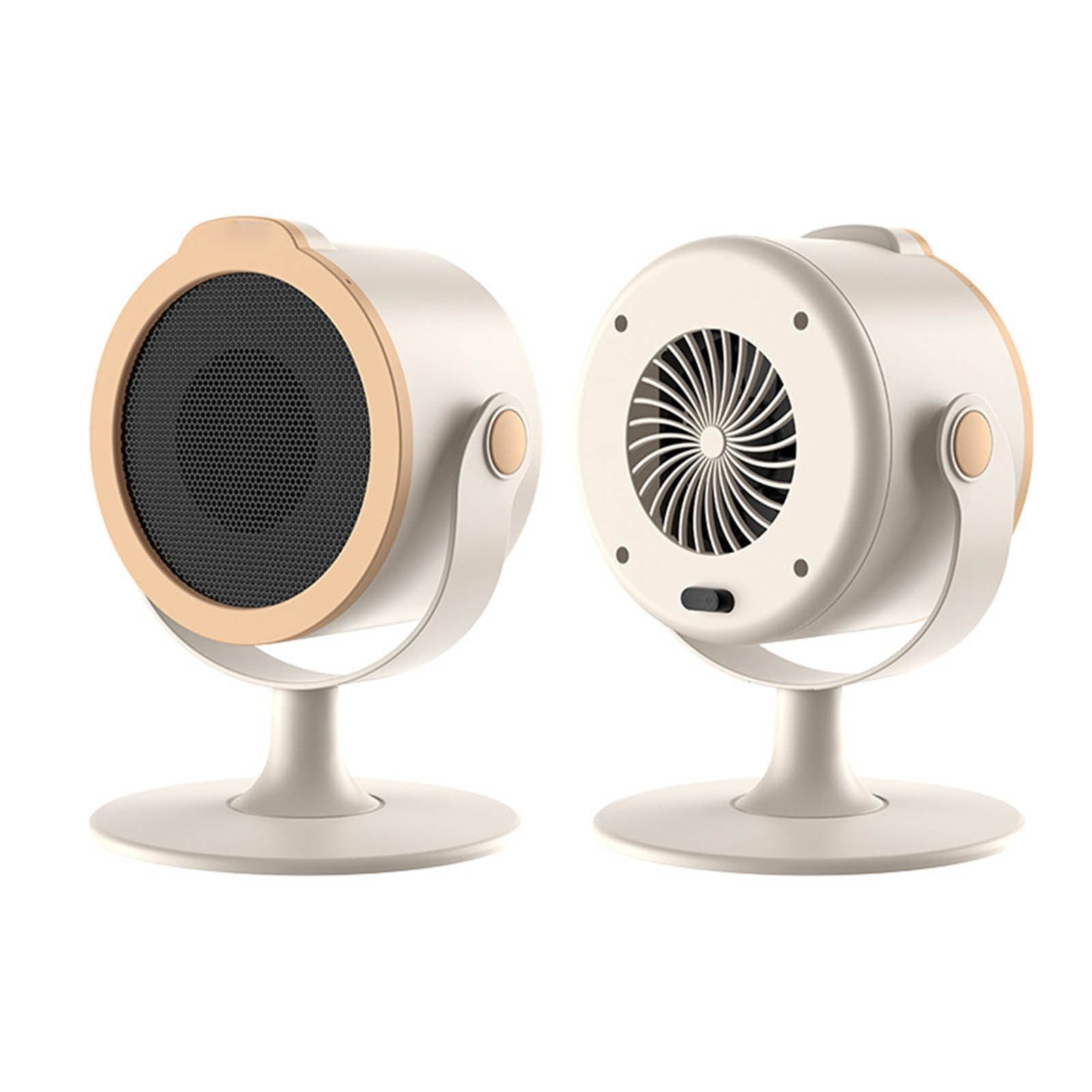 Lypsnake Portable Electric Space Heater Small Desktop Space Heater with Adjustable Angle Quiet Personal Mini Heater for Office Desk Bedroom Winter Heating