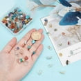 thumbnail image 3 of 1 set 120pcs 30 styles Chip Gemstone Charms with 304 Stainless Steel Jump Rings Golden & Stainless Steel color Mixed Dyed and Undyed 8x6~11x4mm Hole: 5.4mm 4pcs/style, 3 of 5