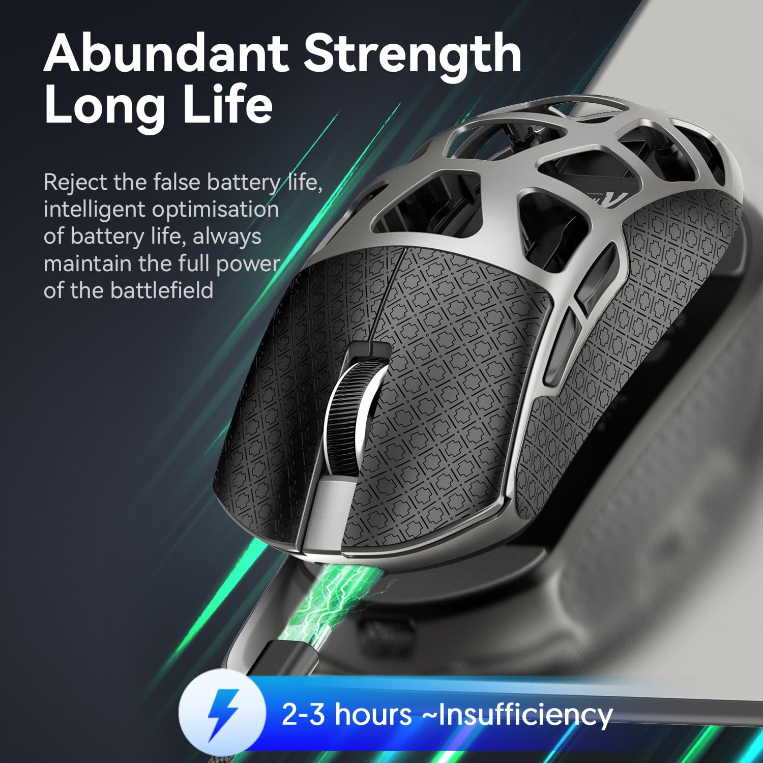 ATTACK SHARK R3 Wireless Gaming Mouse, 46g Superlight Magnesium Alloy Triple-Mode Computer Mouse, 8000Hz Polling Rate, PAW3395 26K DPI Sensor Programmable Mice with Griptape for PC/Win/Mac (Grey) - Walmart.com ATTACK SHARK R3 Wireless Gaming Mouse, 46g Superlight Magnesium Alloy Triple-Mode Computer Mouse, 8000Hz Polling Rate, PAW3395 26K DPI Sensor Programmable Mice with Griptape for PC/Win/Mac (Grey) - Walmart.com