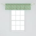 thumbnail image 2 of Ambesonne Ethnic Window Valance, Humming Bird Ornament, 54" X 12", Multicolor, 2 of 3
