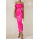 thumbnail image 4 of Vestido largo PRETTYGARDEN ajustado fruncido para mujer, verano 2025, 4 of 9