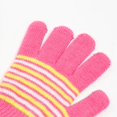 thumbnail image 4 of 3 pares de guantes de invierno tejidos para escribir para bebés, niños y niñas, manoplas de rayas para niños de 1 a 5 años/niños pequeños, 4 of 5