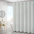thumbnail image 1 of Cortina de ducha sólida, cortinas de baño de 6 x 6 pies, cortinas de baño impermeables de PEVA para bañera, 1 of 6