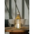 thumbnail image 5 of Serene Spaces Living Large Gold Square Metal Lantern, 7.65" Dia & 20.85" Tall, 5 of 5