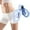 Blue, variant on CSSAD Thigh Trainer, Pelvic Floor Strengthener for Women, Hip Trainer Exerciser, Non-Slip Adjustable Leg and Inner Thigh Exercise Equipment, Buttock Legs Workout Equipment for Men and Women, Blue