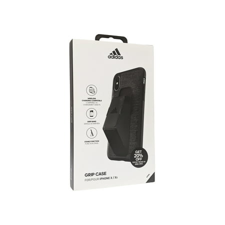 Adidas Active Grip Case with Stand for Apple iPhone X/Xs - Black