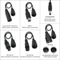 thumbnail image 4 of Tnvodejo 54.6V 5A Li ion Battery Charger Multiple Plugs Battery Charger 13S 48V (Not Applicable to Lead-Acid Batteries), 4 of 7