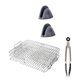 thumbnail image 1 of Rejilla para freidora Ninja Foodi Grill XL, rejilla deshidratadora multicapa, rejilla para tostar, accesorio para freidora, color plateado, 1 of 5