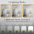 thumbnail image 3 of Luces LED de cultivo iPower 6000 K de espectro completo para plantas de interior, 3 of 7