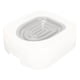 thumbnail image 3 of Kit de adiestramiento para el baño para gatos, entrenador de inodoro profesional seguro para gatitos, asiento para orinal con ranura para suministros para gatos, gris, 3 of 5