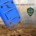 thumbnail image 5 of HTC Desire 530 Case, Zizo [Bolt Series] w/ [HTC Desire 530 Screen Protector] Kickstand [12 ft. Military Grade Drop Tested] Holster - Desire 550 / 555, 5 of 6
