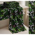 thumbnail image 6 of Soimoi Cotton Voile Fabric Orchid,Palm & Monstera Tropical Printed Craft Fabric by The Yard 42 Inch Wide, 6 of 7