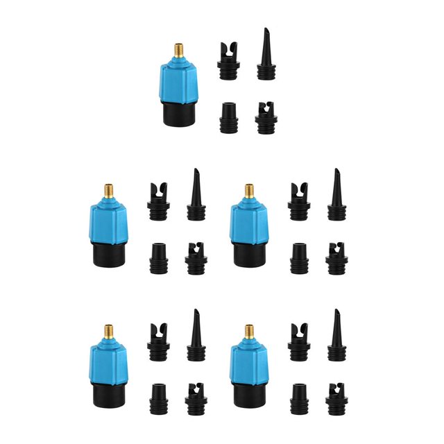 Greeniant Adaptador de bomba Válvulas prácticas Compresor Adaptadores de válvula de aire de nylon Tablero de boquillas Suministros para Type2 NO2