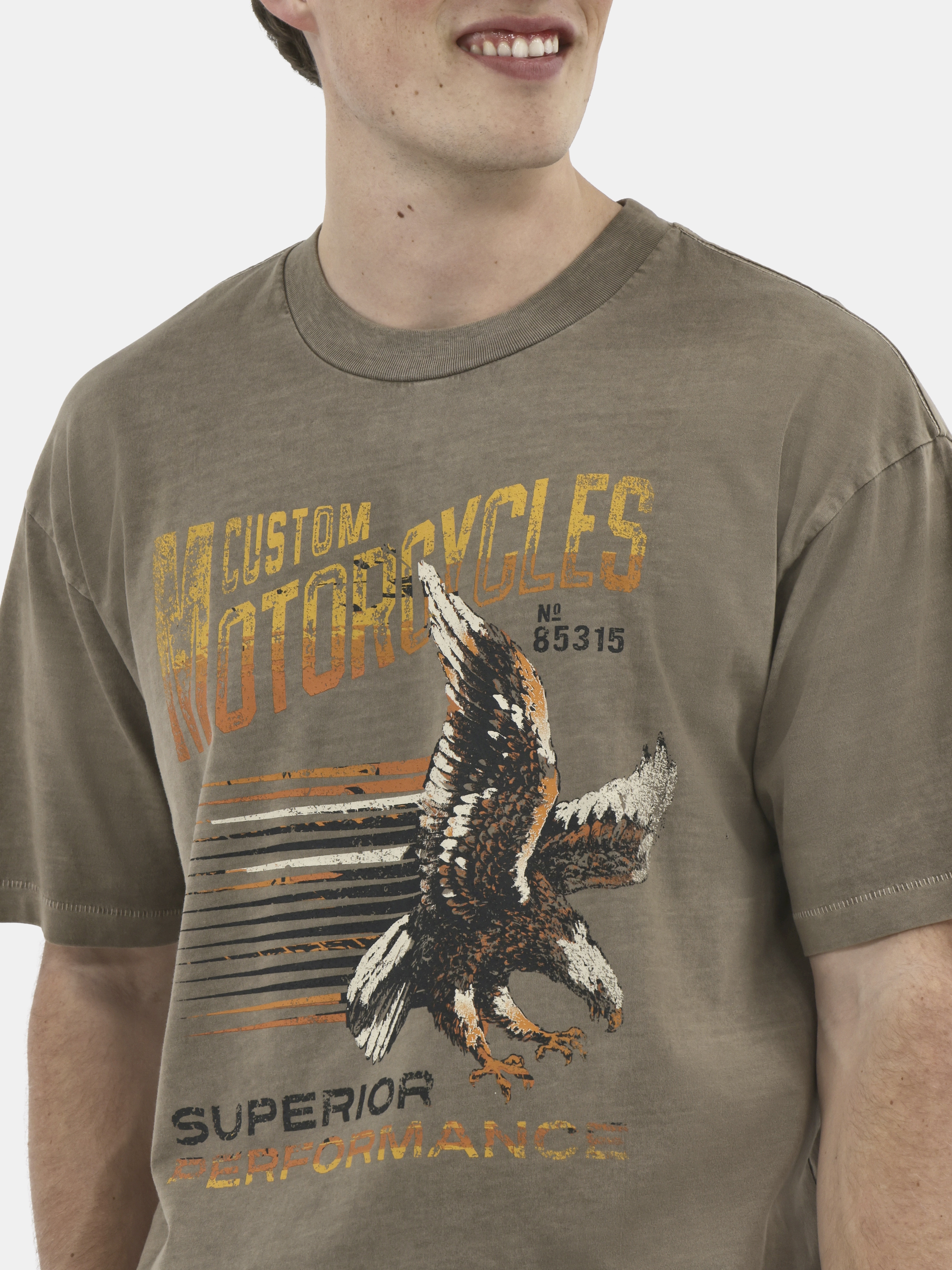 No Boundaries Graphic Crop Tee, Men's & Big Men's