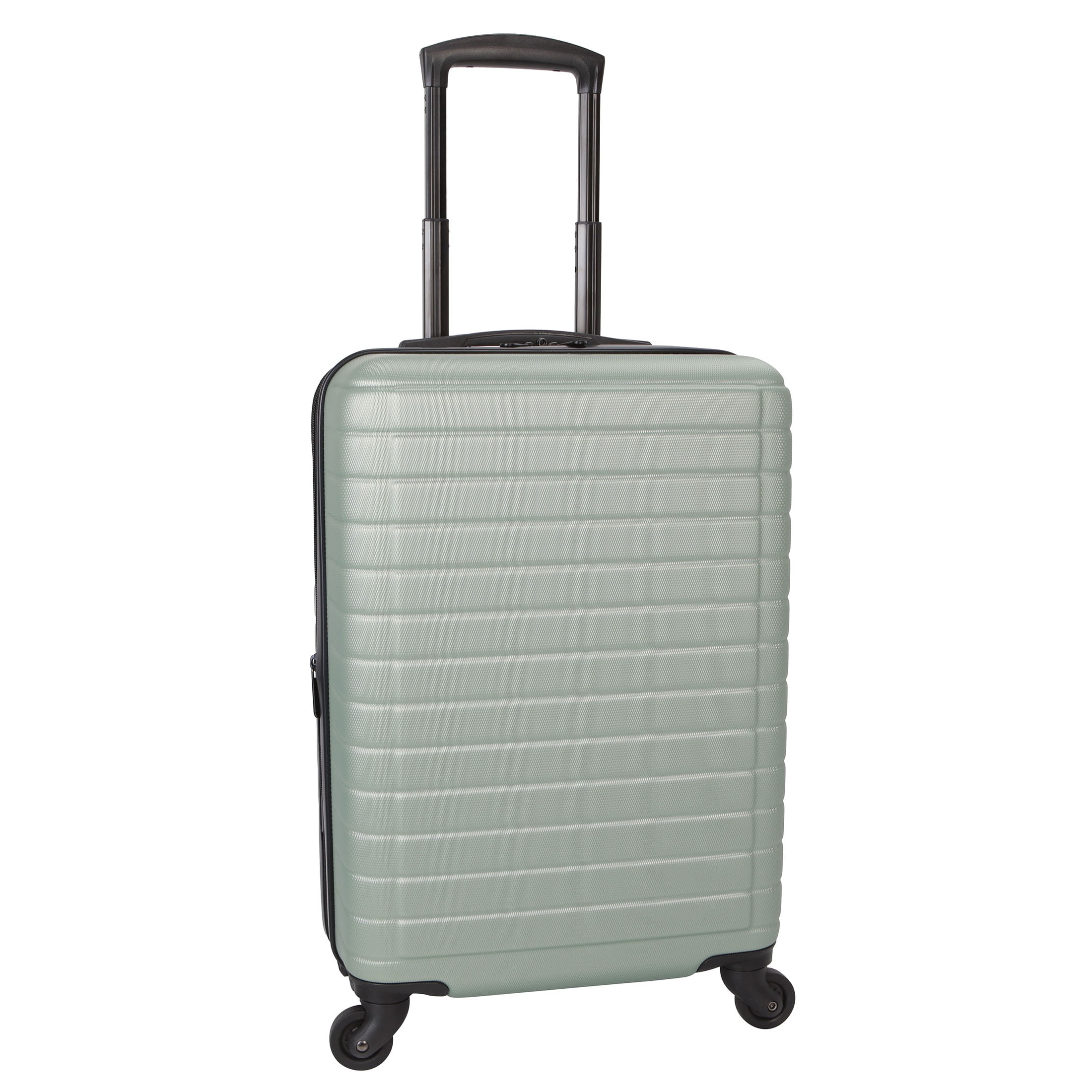 Protégé Vacationer 20-inch Carry-on Expandable Hardside Luggage With 360-Spinner Wheels and Divider Pockets, Pastel Green