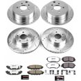 thumbnail image 3 of PowerStop Front and Rear Z26 Street Warrior Carbon-Fiber Ceramic Brake Pad and Drilled and Slotted Rotor Kit Fits: SUBARU Select Models K6113-26, 3 of 9