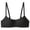 Black, variant on Sports Bras with Padding New Type Of Seamless Underwear For Women Half Cup Thin Sagging Push Up Bra Small Glossy Wire Top Up Tube Top