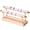 Beige, variant on O Removable Metal Rings Organizer Rack Versatile and Practical Rings Display Stand
