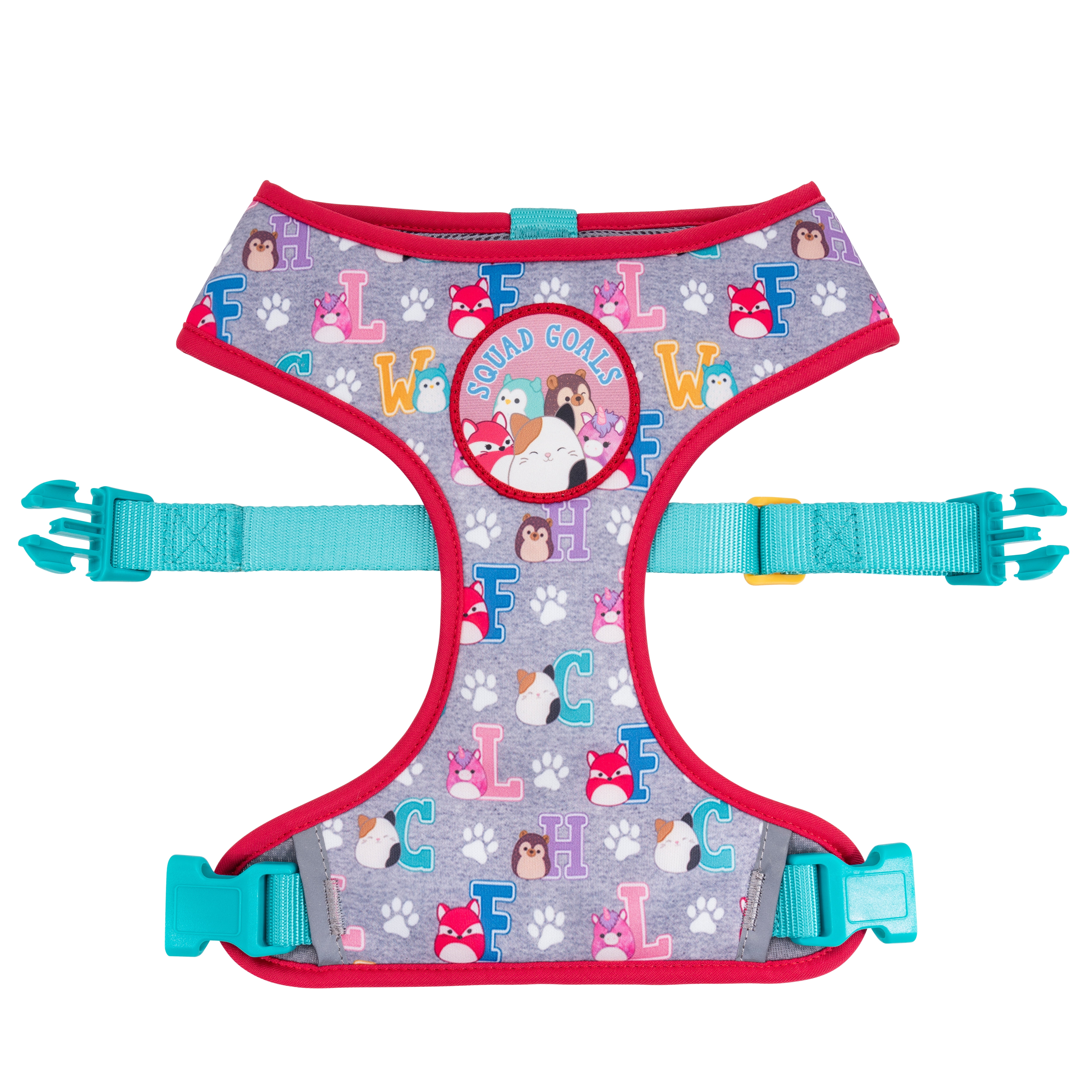 Squishmallows Original Squad Goals Pet Harness (Small) - Official Jazwares Pets Apparel