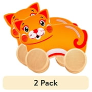 (2 pack) Spark Create Imagine Wooden Cat Car