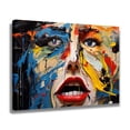 thumbnail image 2 of Abstract Art Modern Decorative Painting Face Framed Canvas Poster Bedroom Decor Sports Landscape Office Room Decor Gift,Frame-style,08x12inch(20x30cm), 2 of 8