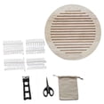 thumbnail image 4 of Wood Letter Board Changeable Message Board Round Baby Announcement Cards for New, 4 of 7