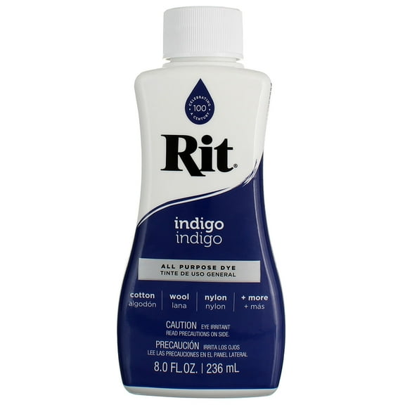 Rit All Purpose Dye, Indigo, 8 fl oz