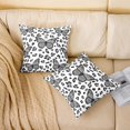 thumbnail image 2 of Erosebridal Kawaii Butterfly Pillow Cases Set of 4, Cheetah Print Cushion Covers 20x20, Rustic Animal Decor, 2 of 6