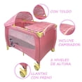 thumbnail image 2 of Cuna Corral Con Cambiador Trendy Kids Vaquita Rosa, 2 of 5