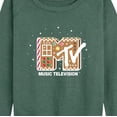 thumbnail image 3 of MTV - MTV Logo - Women's Lightweight French Terry Long Sleeve Shirt, 3 of 5