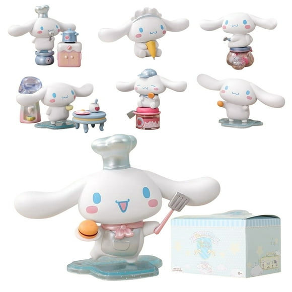 Sanrio Series Blind Box Figures Cinnamoroll Anime Characters Mystery Box Toy Ornaments Gift