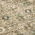 thumbnail image 4 of ReaLife Machine Washable Area Rug - Living Room Bedroom Bathroom Kitchen Entryway Office - Padded Crease Free Stain Resistant Premium - Boho Farmhouse Vintage- Dua- Brown Beige - 2'x 3', 4 of 7