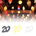 thumbnail image 3 of Paquete de 20 confeti metálico brillante para decoración de celebraciones festivas, 3 of 6