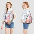 thumbnail image 4 of Botanical Garden Sling Backpack - Lush Tropical Leaves Pattern Crossbody Bag, Anti-Theft Water-Resistant, 4 of 4