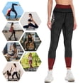 thumbnail image 4 of Aztec Assassin's Black flag Leggings flared Women sportwear gym clothing legging pants raises butt Womens Leggings, 4 of 6