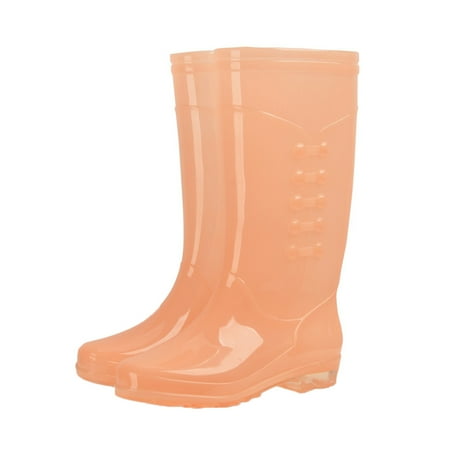 

NUOLUX 1 pair of Women Rain Shoes Outdoor Waterproof Rain Boots Anti-slip Rain Shoes
