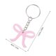 thumbnail image 2 of ADDHAT 10Ud Llavero De Lazo Rosa En PVC Resistente Para De Fiesta Y Bolsos, 2 of 8