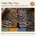 thumbnail image 5 of KUETH 9x12 Zebra Area Rugs Machine Washable Rugs for Living Room, Non Slip Flat Pile Rug with Rubber Backing, Modern Rug for Entryway Bedroom Dining Room Home Office, 5 of 10