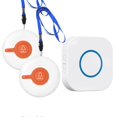 thumbnail image 1 of Call Button Pager Wireless Door Bells Wireless Pager 4 Gear 350M for /Elderly/Patient/Disabled/Pregnant Woman US Plug, 1 of 5