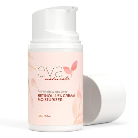 Eva Naturals Retinol Cream 2.5% Moisturizer - 1.7 oz