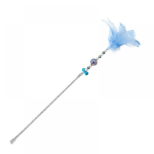 Interactive Cat Feather Toys Retractable Cat Wand Toy Wand Toy Cat Tease Rod With Bell And Colorful Feather For Kitten Cat Toys for Indoor Cats Kitten Play Chase Exercise