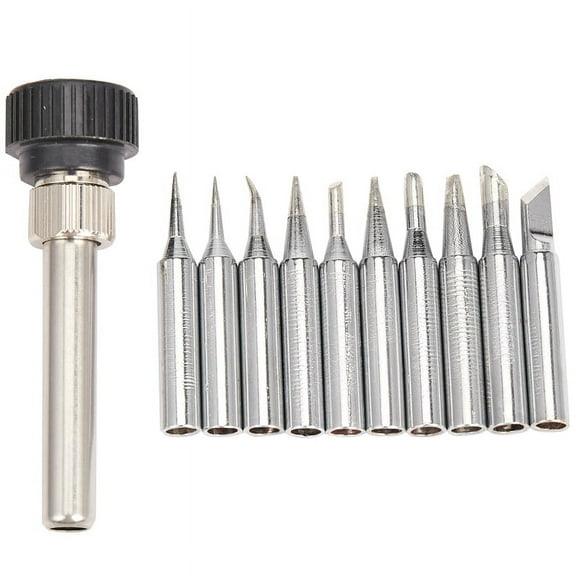 11PC/Lot 900M-T Soldering Iron Tips Welding Tip 900M-T-I/B/K/1.2D/1.6D/2.4D/3.2D/2C/3C/4C Heating elements