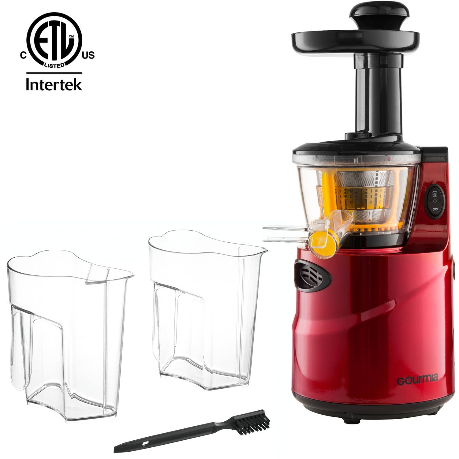 Gourmia GSJ200 Masticating Slow Juicer, Max Nutrient Fruit and