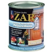 Zar 32612 1 Quart Clear Gloss Exterior Water Based Polyurethane