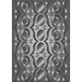 thumbnail image 1 of Ahgly Company Machine Washable Indoor Rectangle Transitional Dark Goldray Area Rugs, 5' x 8', 1 of 1