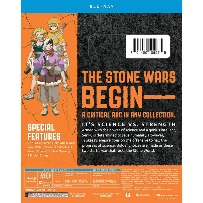 New Dr. Stone: Season Two (Blu-ray) - Walmart.com