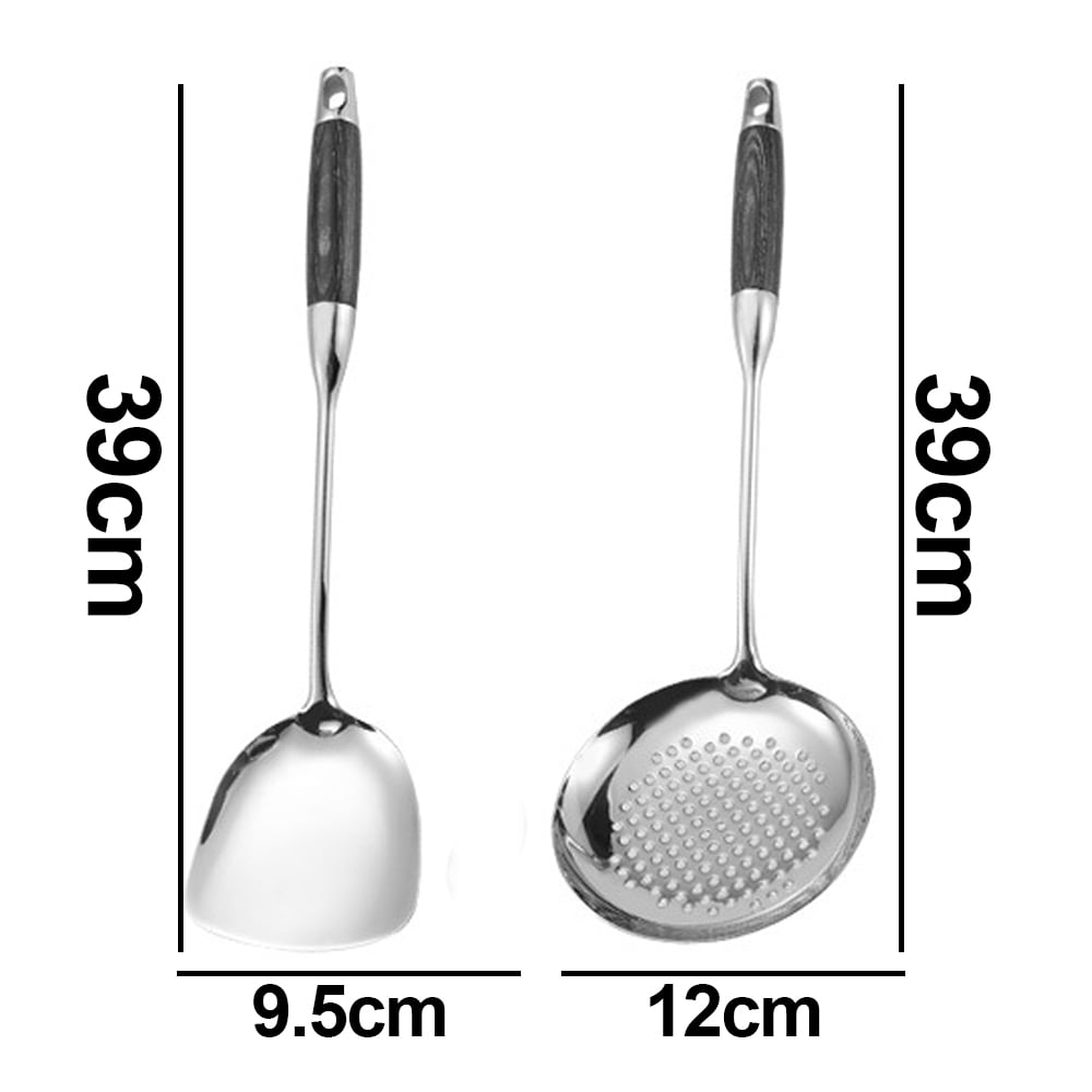 Gold Kitchen Utensils Set, Standcn 9 PCS 304 Stainless Steel All