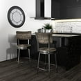 thumbnail image 2 of Hillsdale Jennings 26" Metal Farmhouse Counter Stool in Gray, 2 of 4
